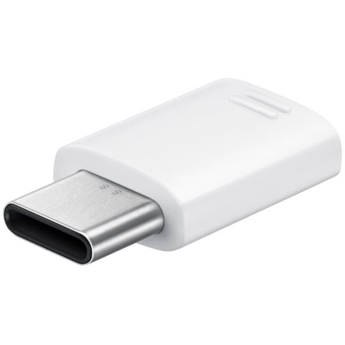 Samsung Originele Samsung Micro USB naar USB-C Adapter - Wit - Voor USB-C apparaten