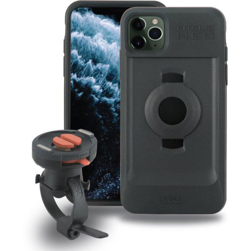Tigra Tigra FitClic Neo Bike Kit voor Apple iPhone 11 Pro Max - Magnetisch