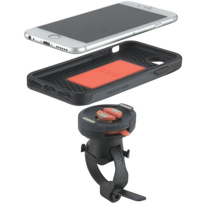 Tigra Tigra FitClic Neo Bike Kit voor iPhone 6, 6S, 7, 8, SE (2020/2022) - Magnetische Fietshouder