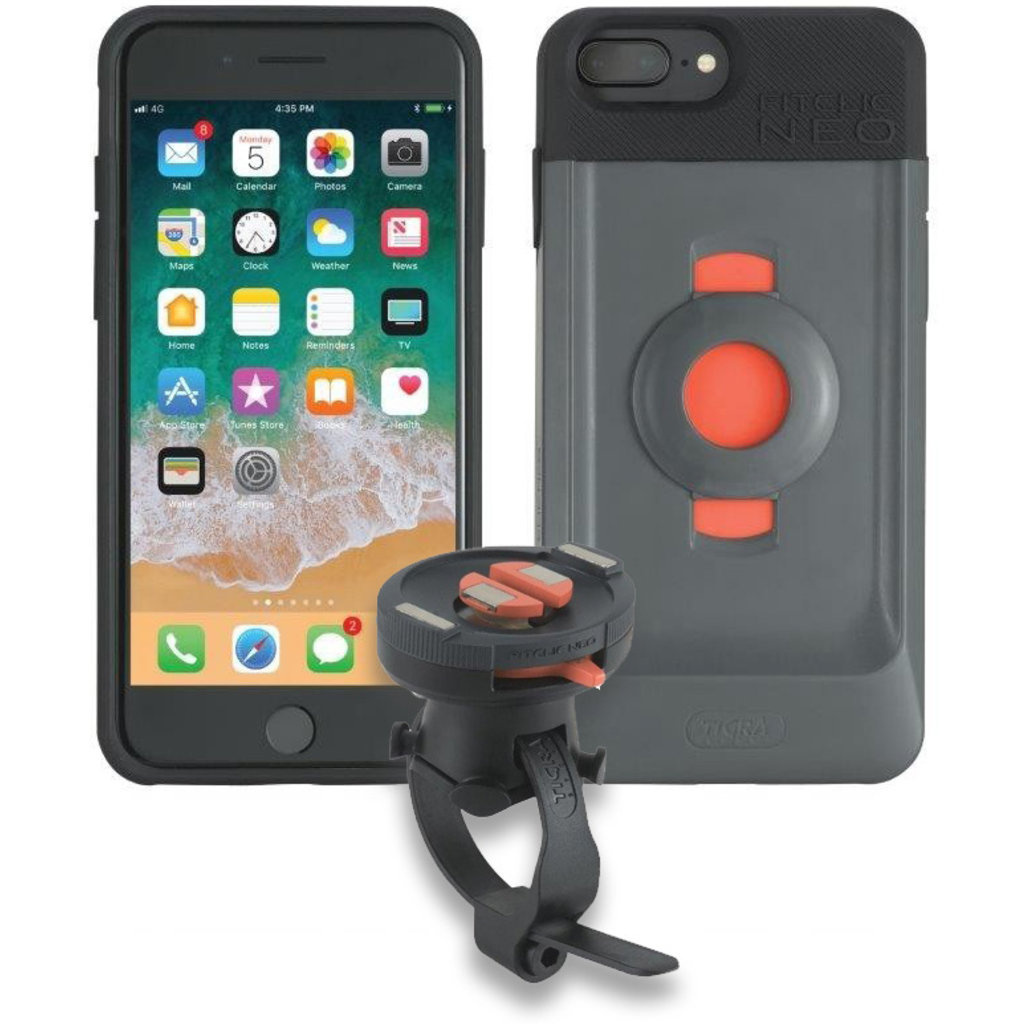 Tigra Tigra FitClic Neo Bike Kit voor iPhone 6 Plus, 6S Plus, 7 Plus en 8 Plus