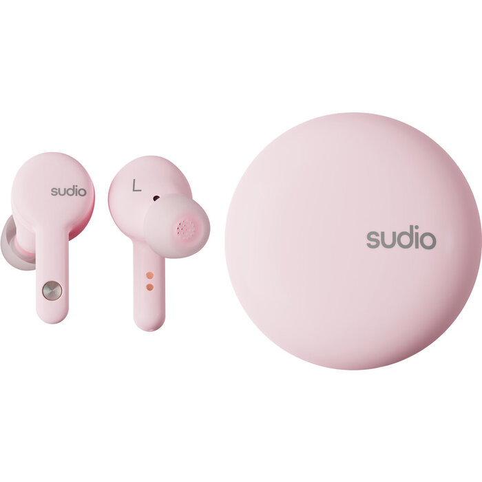Sudio Sudio A2 Draadloze Earbuds met Active Noise Cancellation - Roze
