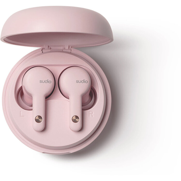 Sudio Sudio A2 Draadloze Earbuds met Active Noise Cancellation - Roze