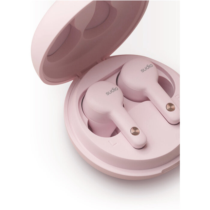 Sudio Sudio A2 Draadloze Earbuds met Active Noise Cancellation - Roze