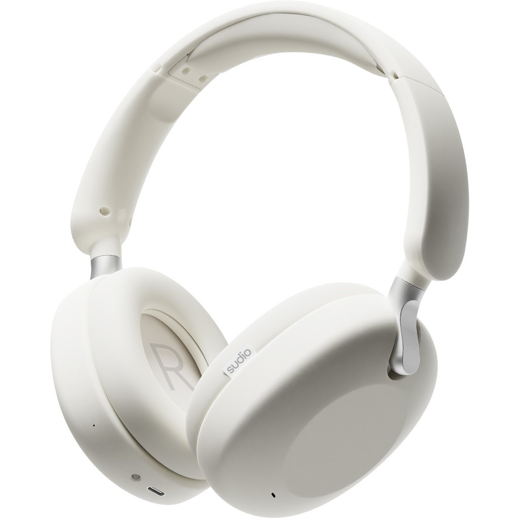 Sudio Sudio K2 Pro Wit - Draadloze Over-ear Headset met Hybride ANC