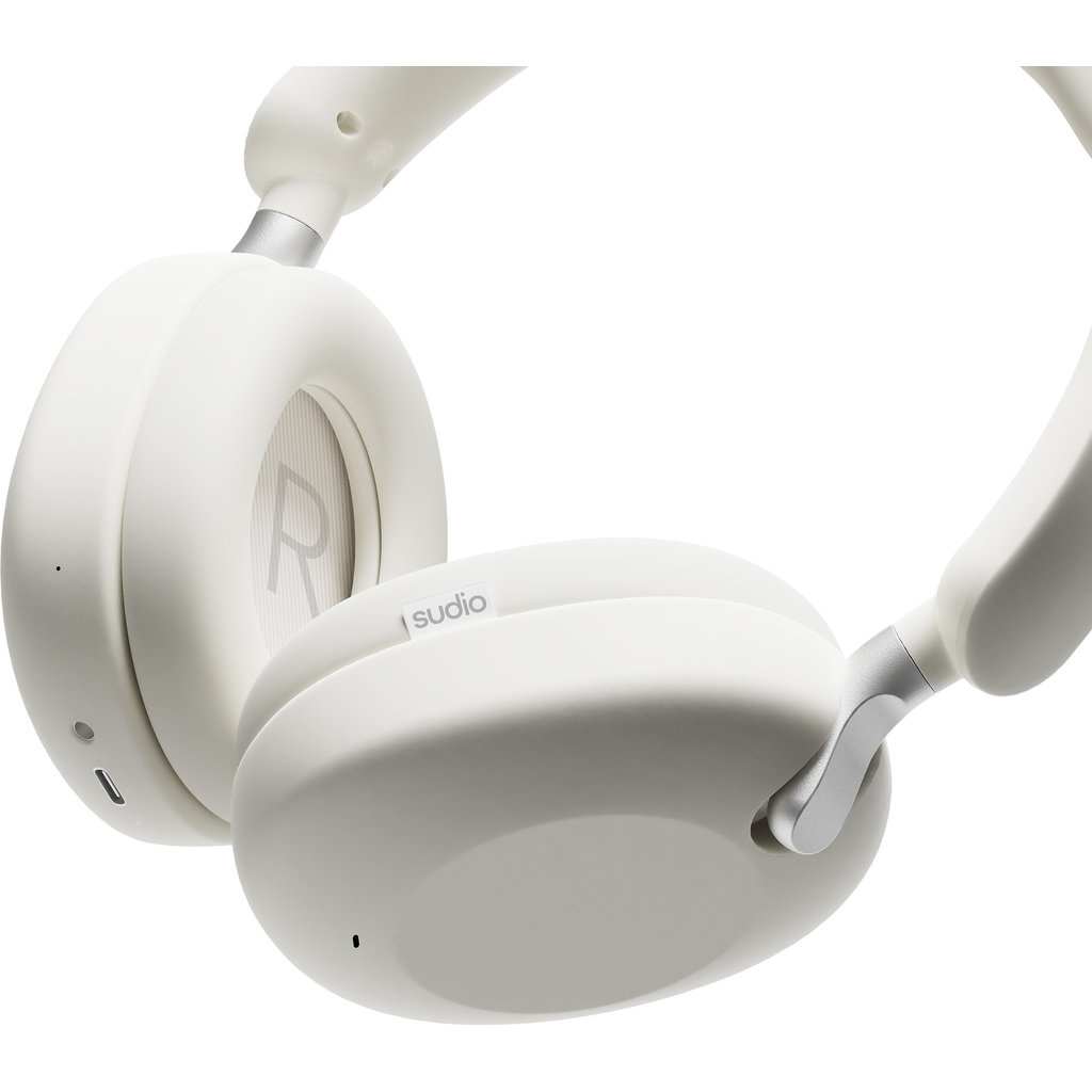 Sudio Sudio K2 Pro Wit - Draadloze Over-ear Headset met Hybride ANC