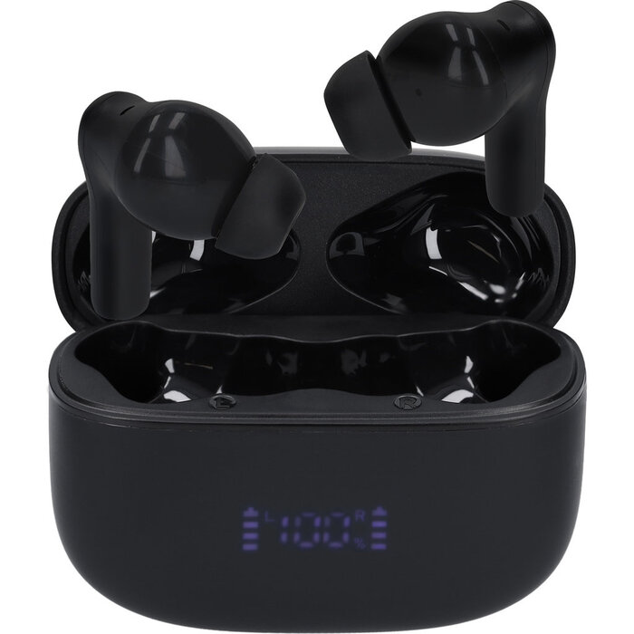 Mobiparts Mobiparts Bluetooth Earbuds - Draadloze In-Ear Oordopjes Zwart
