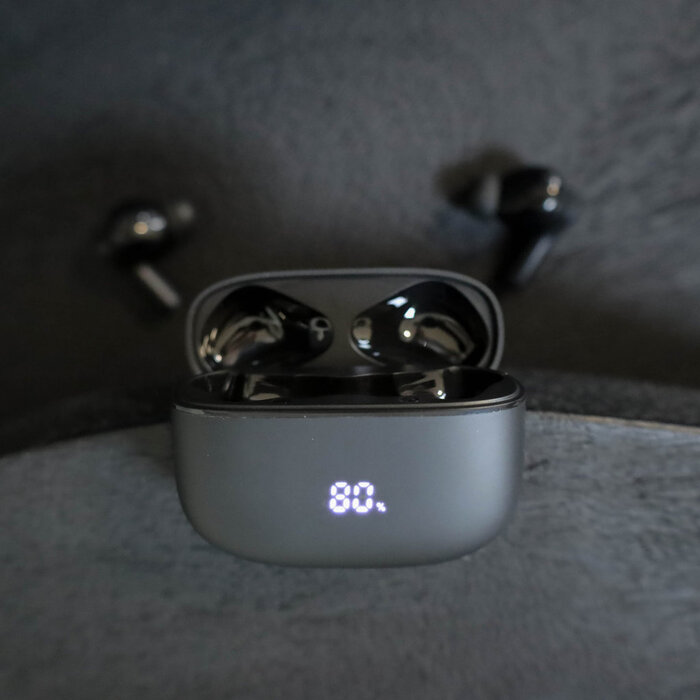 Mobiparts Mobiparts Bluetooth Earbuds - Draadloze In-Ear Oordopjes Zwart