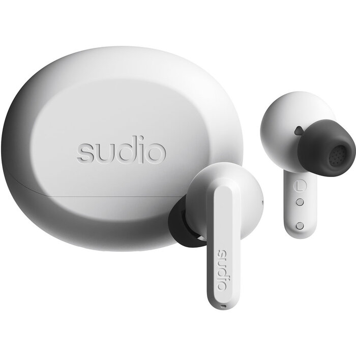 Sudio Sudio A3 Pro Draadloze In-Ear Oordopjes met ANC - Wit