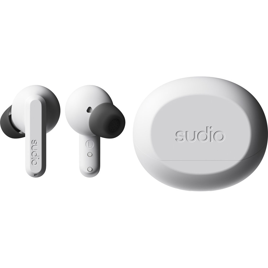 Sudio Sudio A3 Pro Draadloze In-Ear Oordopjes met ANC - Wit