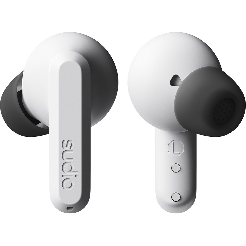 Sudio Sudio A3 Pro Draadloze In-Ear Oordopjes met ANC - Wit