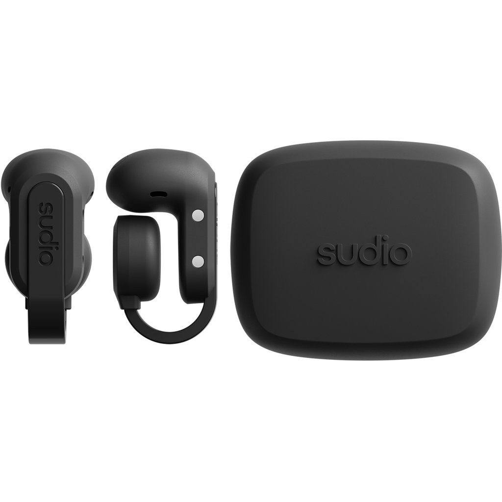 Sudio Sudio B3 Open-Ear Oordopjes - Bluetooth 5.4 - Zwart