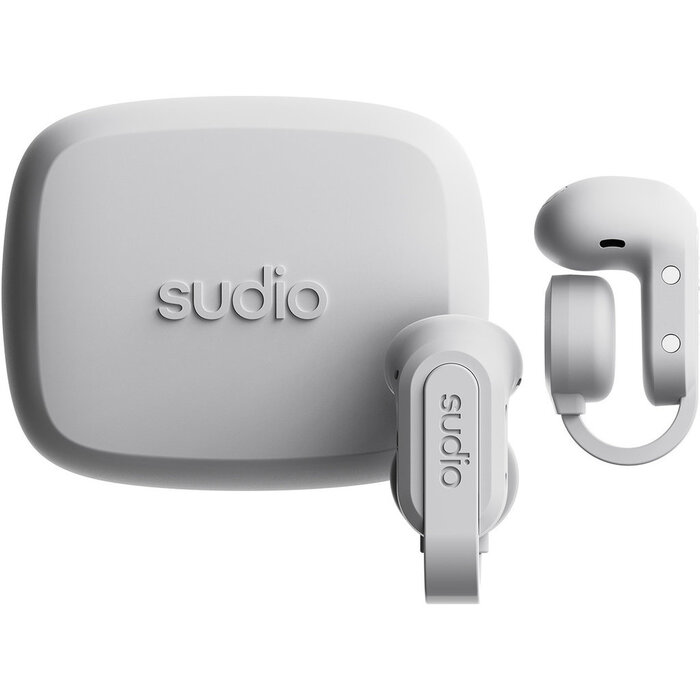 Sudio Sudio B3 Open-Ear Draadloze Oordopjes - Wit (Bluetooth 5.4 / IPX4)