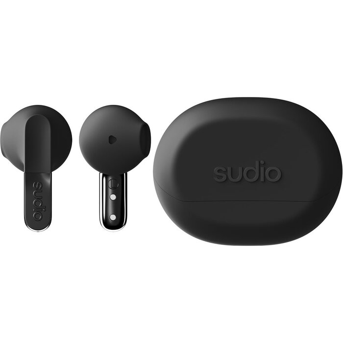 Sudio Sudio N3 Open-ear Earbuds Zwart - Draadloze oortjes met 30 uur speeltijd