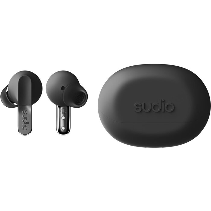 Sudio Sudio N3 Pro Draadloze Oordopjes met ANC - Zwart