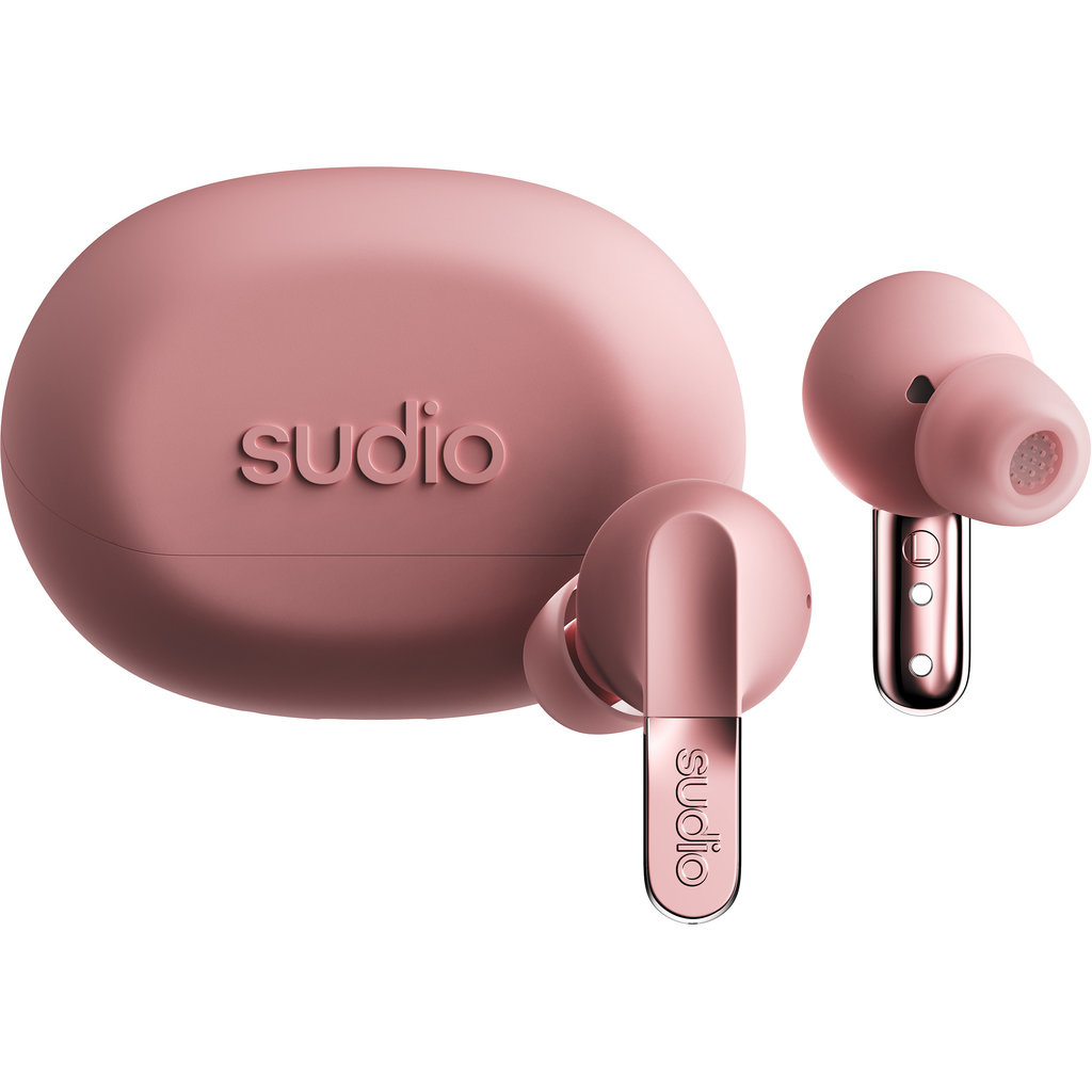 Sudio Sudio N3 Pro Draadloze In-ear Earbuds met ANC - Roze