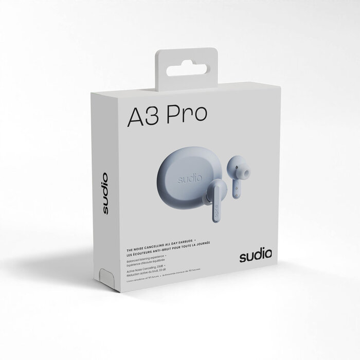 Sudio Sudio A3 Pro Draadloze Oordopjes met ANC - Blauw