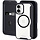Mobiparts Shield Line Case voor iPhone 16 - Zwart