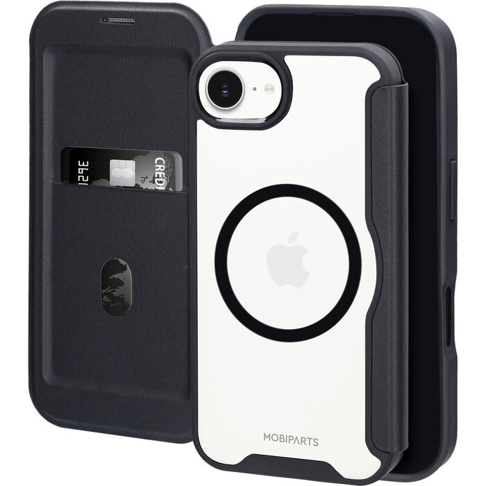 Mobiparts Mobiparts Shield Line Case voor Apple iPhone 17e / 16e - Zwart