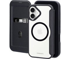 Mobiparts Mobiparts Shield Line Case voor iPhone 17 - Zwart - Beschermhoes