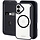 Mobiparts Shield Line Case voor iPhone 17 - Zwart - MagSafe Folio Hoesje