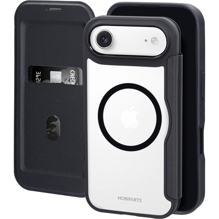 Mobiparts Mobiparts Shield Line Case voor Apple iPhone Air - Zwart