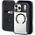 Mobiparts Shield Line Case voor iPhone 17 Pro Max - MagSafe Bookcase Zwart