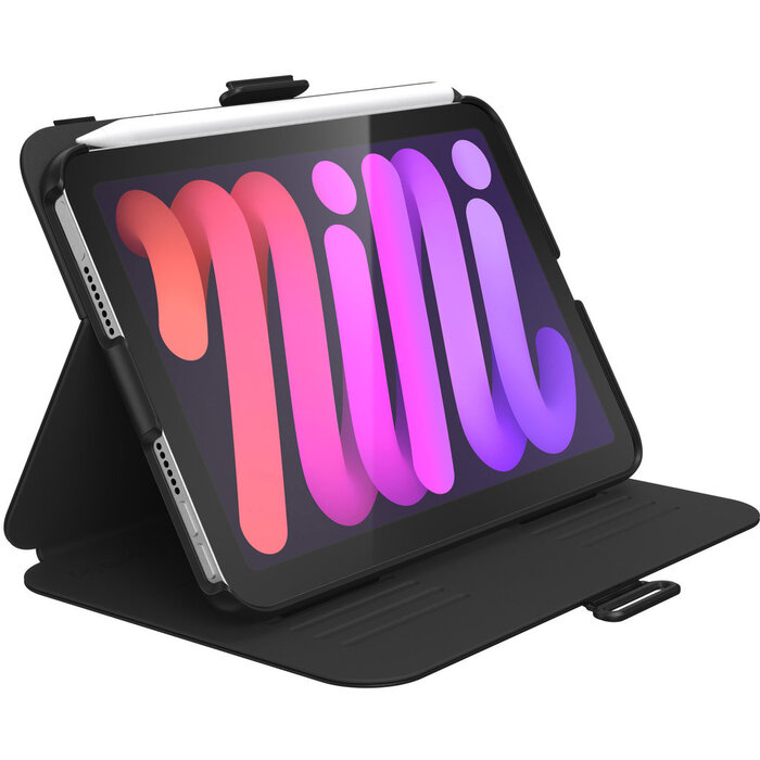 Speck Speck Balance Folio Hoes voor iPad Mini (2021-2024) - Zwart