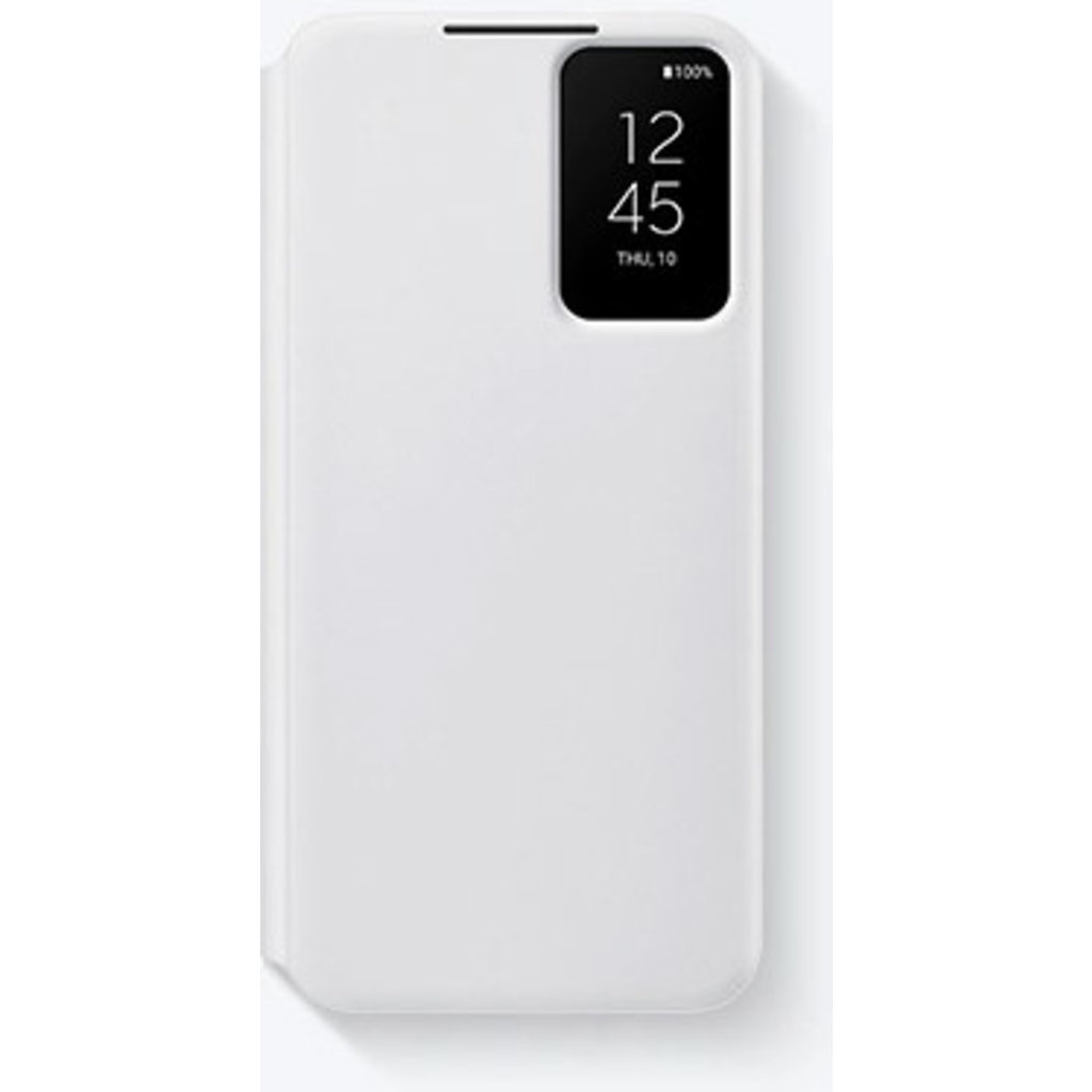 Samsung Samsung Galaxy S22 Plus Clear View Stand Cover - Wit (EF-ZS906CWEGEE)