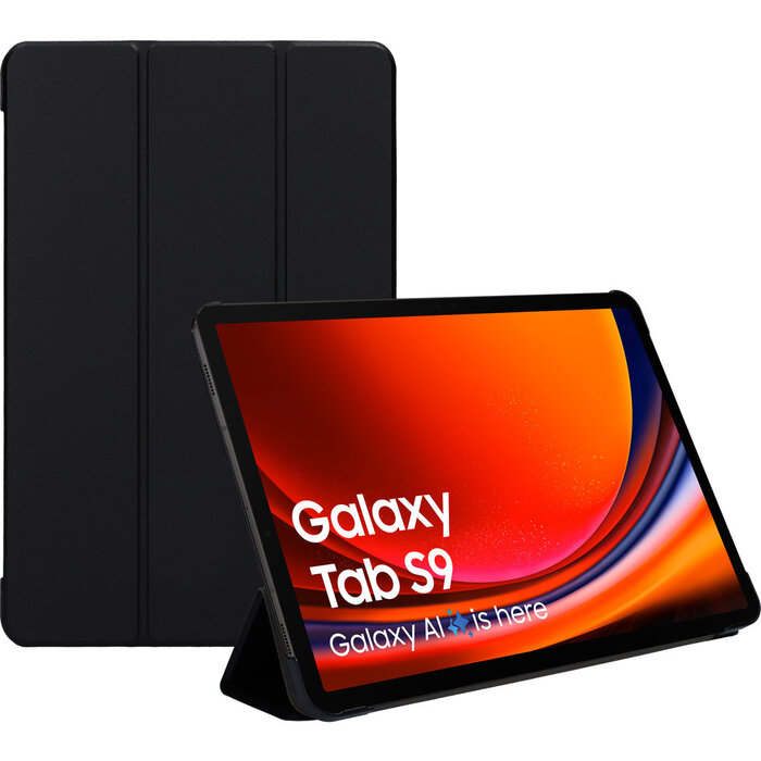 Mobiparts Mobiparts Stand Case voor Samsung Galaxy Tab S9 / S9 FE / S10 FE - Zwart