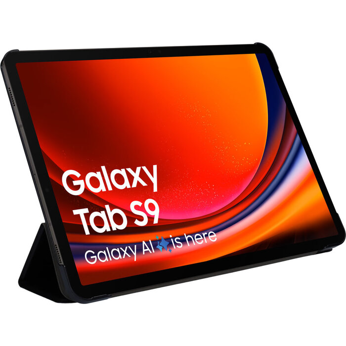 Mobiparts Mobiparts Stand Case voor Samsung Galaxy Tab S9 / S9 FE / S10 FE - Zwart