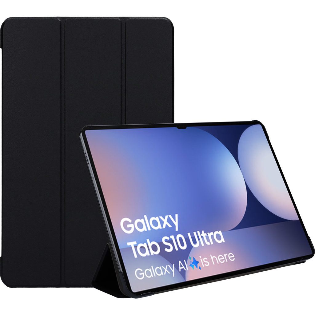 Mobiparts Mobiparts Stand Case voor Samsung Galaxy Tab S10 Ultra - Zwart