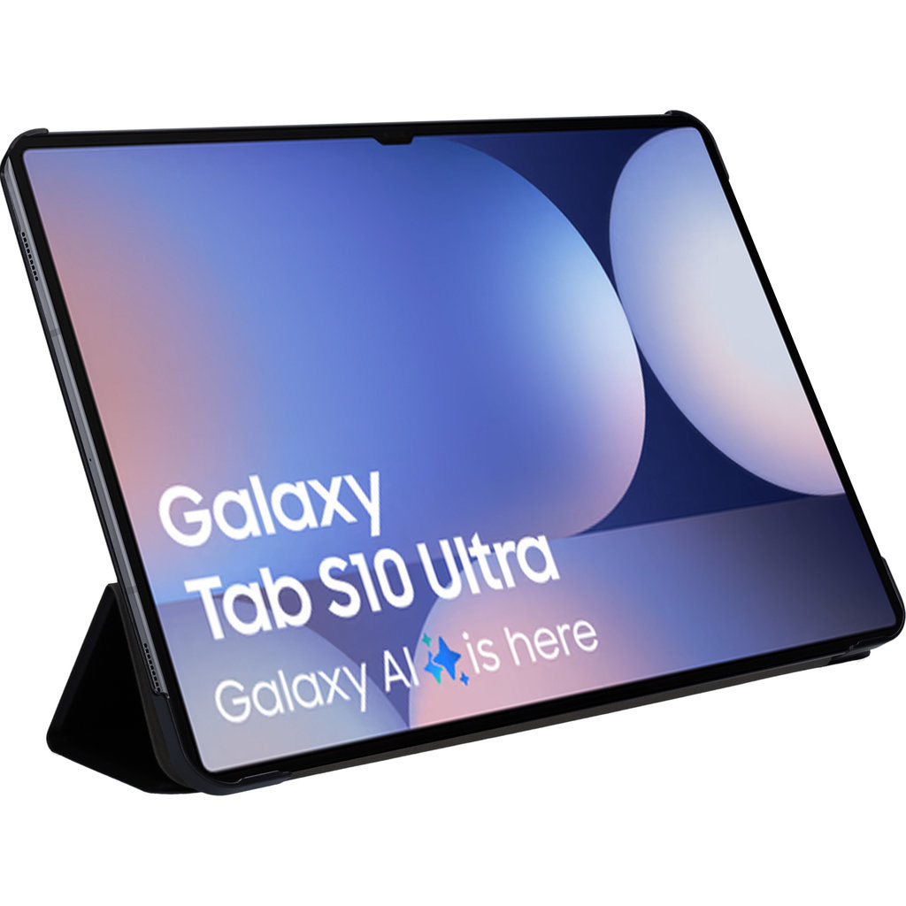 Mobiparts Mobiparts Stand Case voor Samsung Galaxy Tab S10 Ultra - Zwart