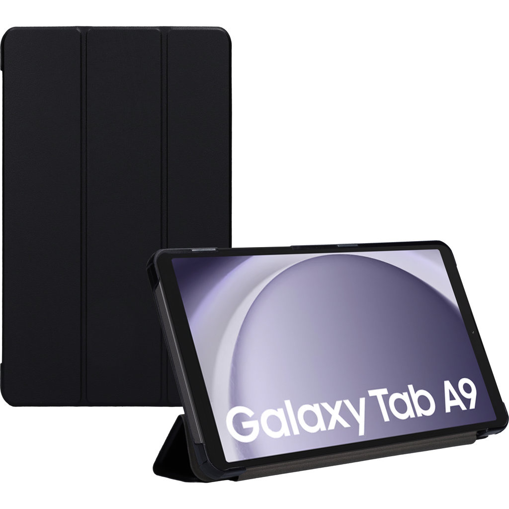 Mobiparts Mobiparts Tablet Stand Case voor Samsung Galaxy Tab A9 / A11 - Zwart