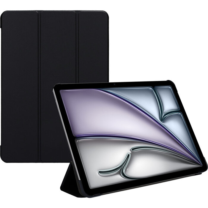 Mobiparts Mobiparts Tablet Stand Case voor Apple iPad Air 11 (2024) - Zwart