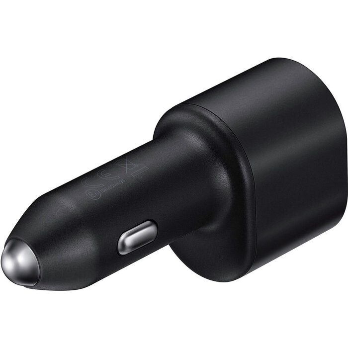 Samsung Samsung Dual Port Autolader 60W (45W USB-C + 15W USB-A) + USB-C Kabel
