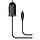 Mobiparts Autolader met Vaste Micro-USB Kabel - 2.1A - Zwart
