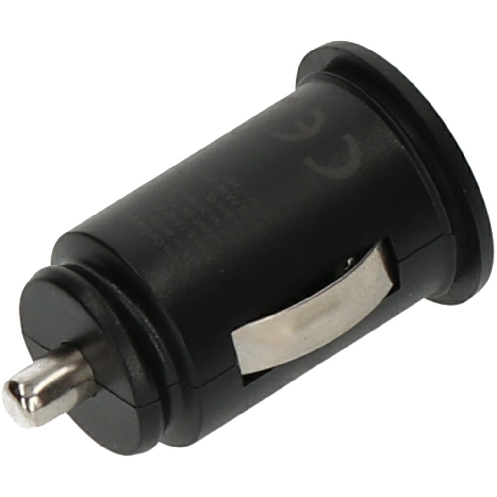 Quick & Easy Quick & Easy Dual USB Autolader 2.4A Zwart - 5 stuks