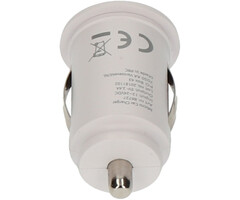 Quick & Easy Quick & Easy Autolader 2.4A Dual USB Wit - 5-Pack
