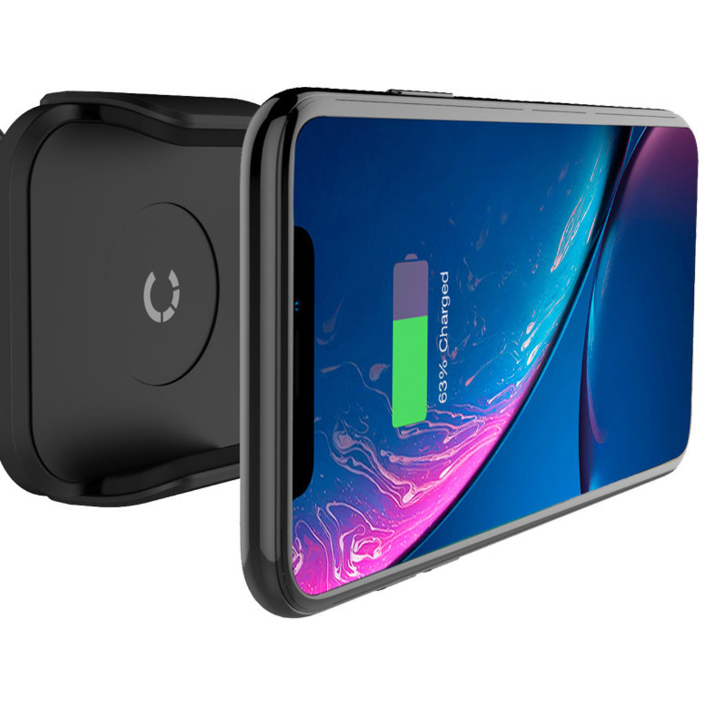 Cygnett Cygnett Race 10W Wireless Vent Car Charger + QC 3.0 Car Charger