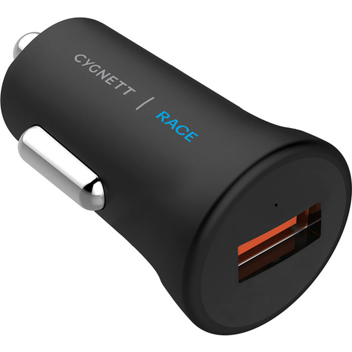 Cygnett Cygnett Race 10W Wireless Vent Car Charger + QC 3.0 Car Charger