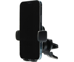 Mobiparts Mobiparts Draadloze Autolader 15W - Smartphone Ventilatieroosterhouder