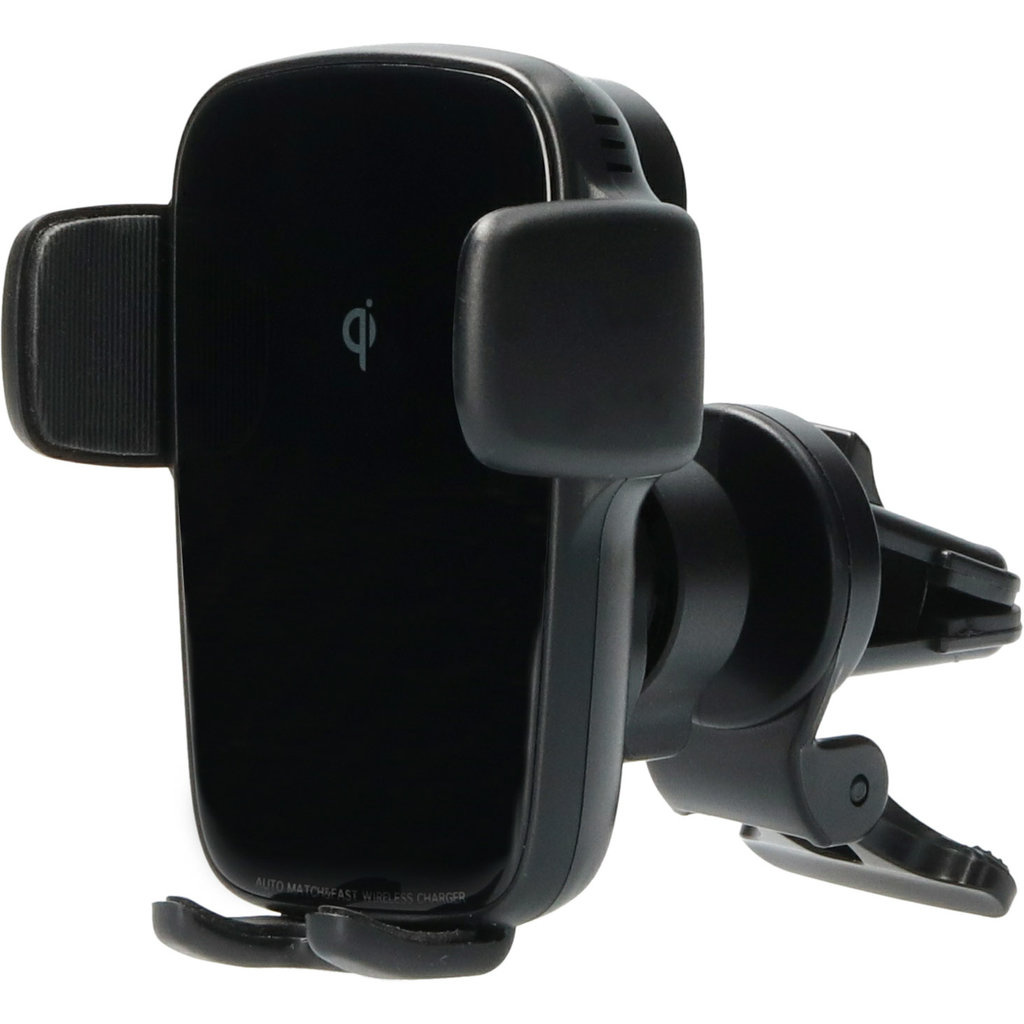 Mobiparts Mobiparts Draadloze Autolader 15W - Smartphone Ventilatieroosterhouder