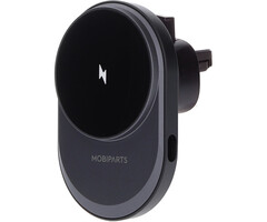 Mobiparts Mobiparts Magnetische Draadloze Autolader 15W - Snel en Stabiel - Zwart V2
