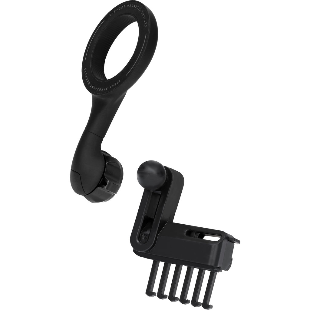 Mobiparts Mobiparts Magnetische Telefoonhouder voor Tesla Ventilatierooster - Zwart
