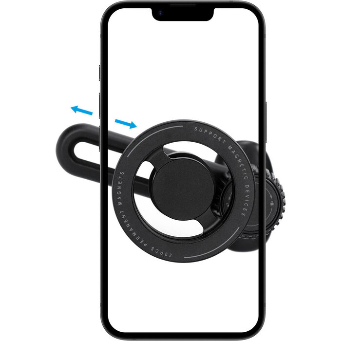 Mobiparts Mobiparts MagSafe Holder with adjustable Air Vent Mount Black