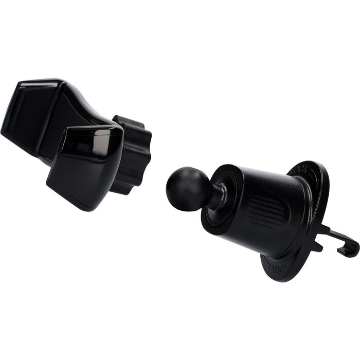 Mobiparts Mobiparts Universal Vent Holder V3 - Ventilatierooster Autohouder Zwart