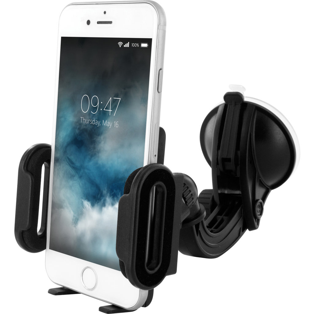 Mobiparts Mobiparts Universal Car Holder Pro - Universele Smartphone Autohouder