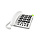 Doro PhoneEasy 311c Vaste Telefoon Wit - Extra Grote Toetsen