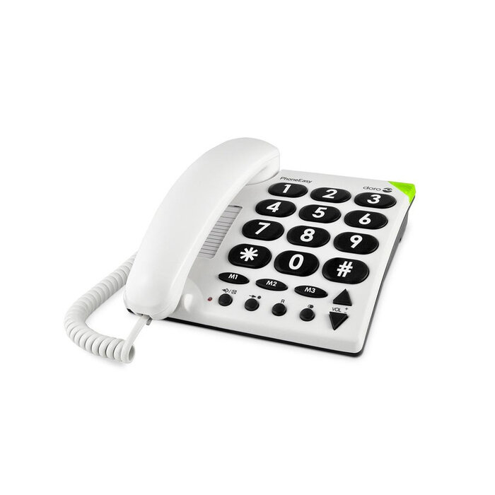 Doro Doro PhoneEasy 311c Vaste Telefoon Wit - Extra Grote Toetsen