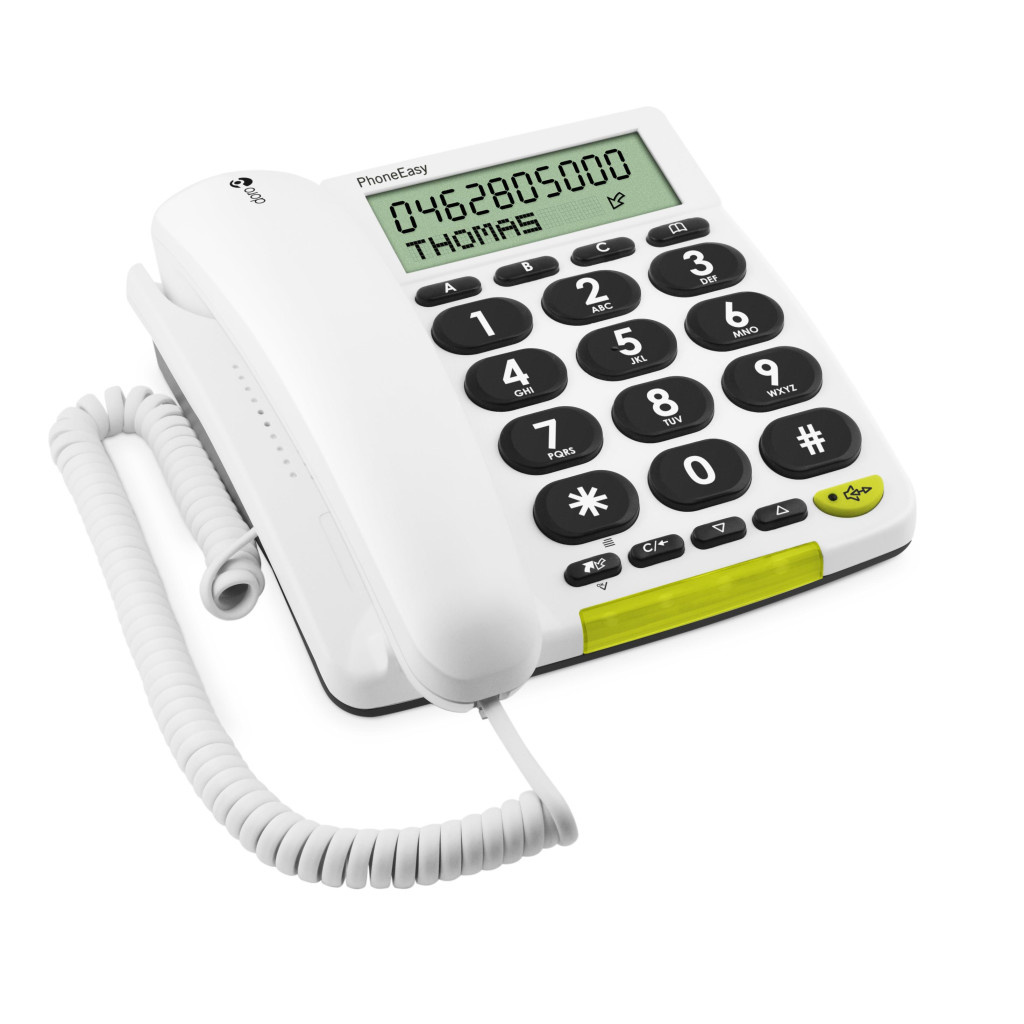 Doro Doro PhoneEasy 312cs White, foto 2 van 5